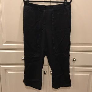 LOFT - Fluid Crop Pants w/ Tie